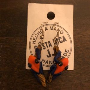 Frog earrings
